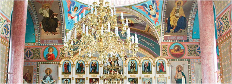 Розпис храму Іоанна Предтечі, Свято-Предтеченський чоловічий монастир, с. Бедевля