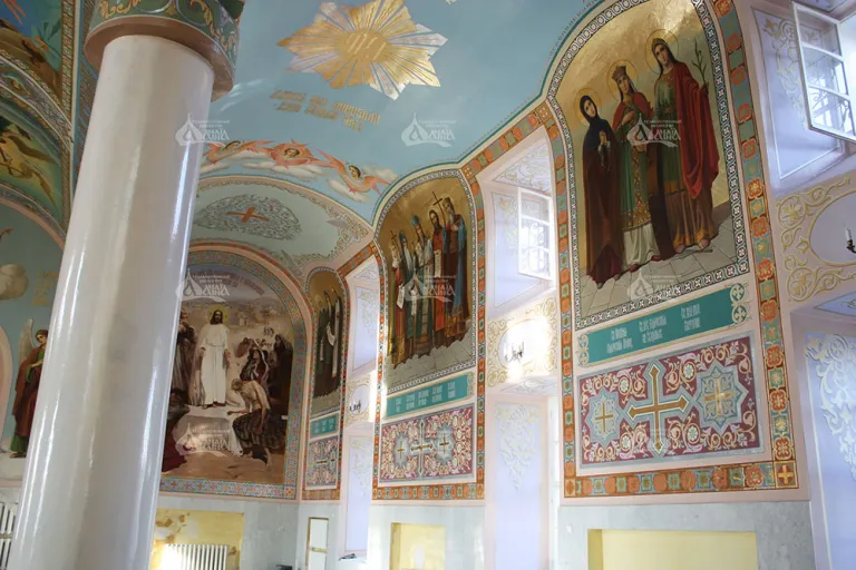 Розпис собору Курської Корінної ікони Божої Матері «Знамення», Знам’янський монастир, Єлець — фото 6