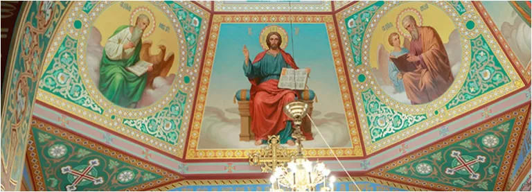 Розпис храму св. прав. Анни, Свято-Анненський жіночий монастир, Славута