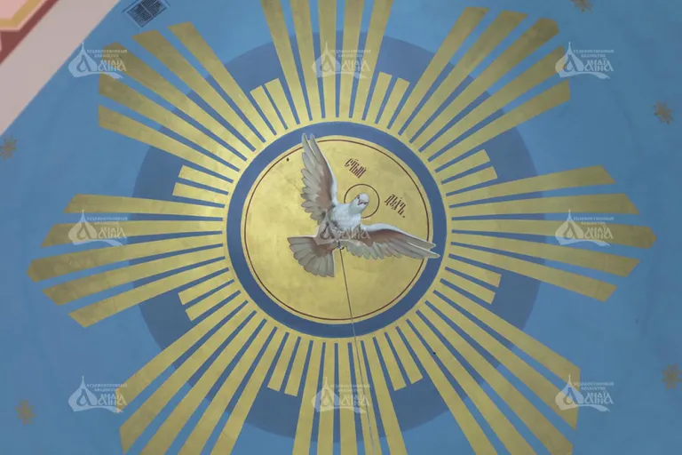Розпис каплиці на честь ікони Божої Матері «Всецариця», с. Андрусіїв — фото 2